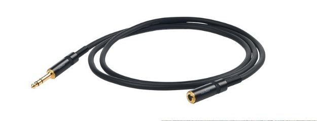 Picture of Challenge  Stereo Jack Lead Extension 6.3mm TRS > FTRS  3m