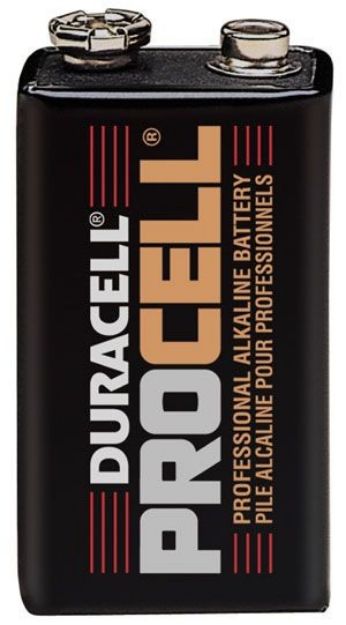Picture of Procell CONSTANT Alkaline Battery 9V Size 12 Pack