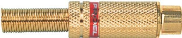 Picture of RCA Connector Cord Plug FEMALE RED