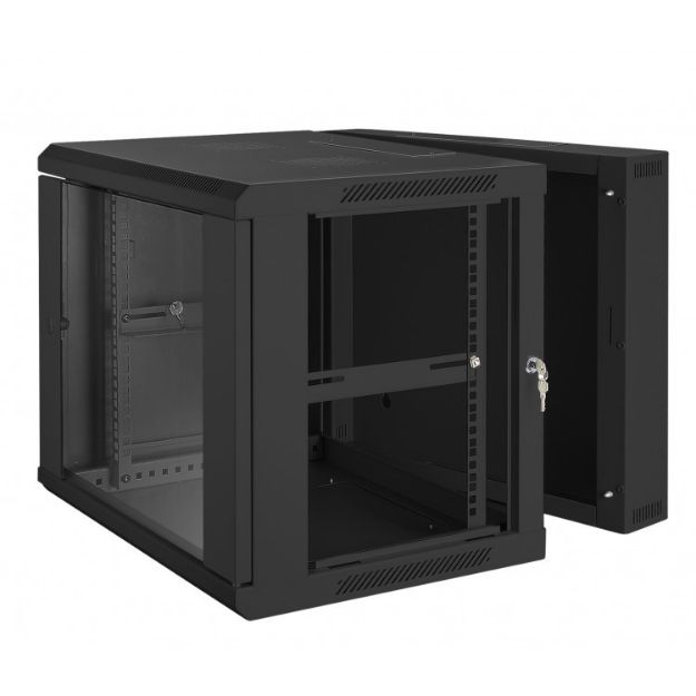 Picture of Proel Wall Mount 19" Rack Box 9U BLACK