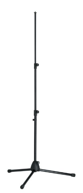 Picture of K&M Compact Floor microphone stand  Three piece shaft