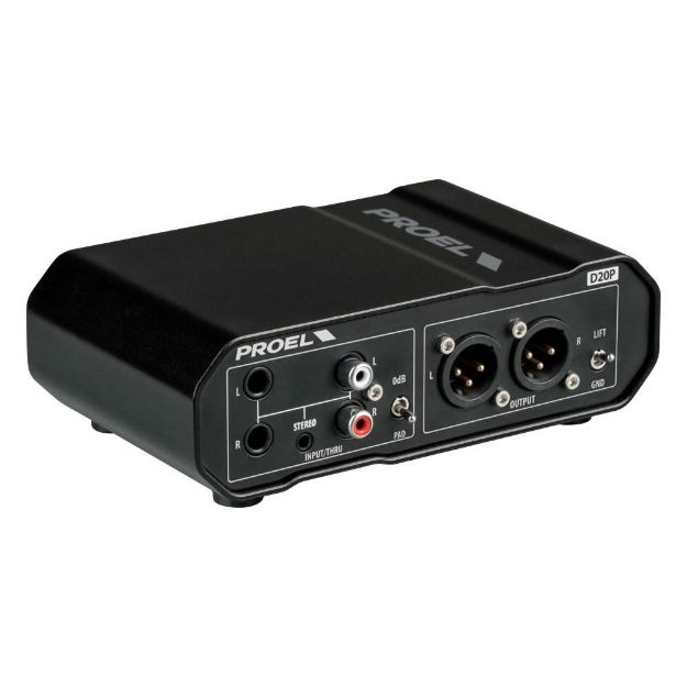 Picture of Proel Passive 2 channel DI Box - 20 dB Attenuation PAD