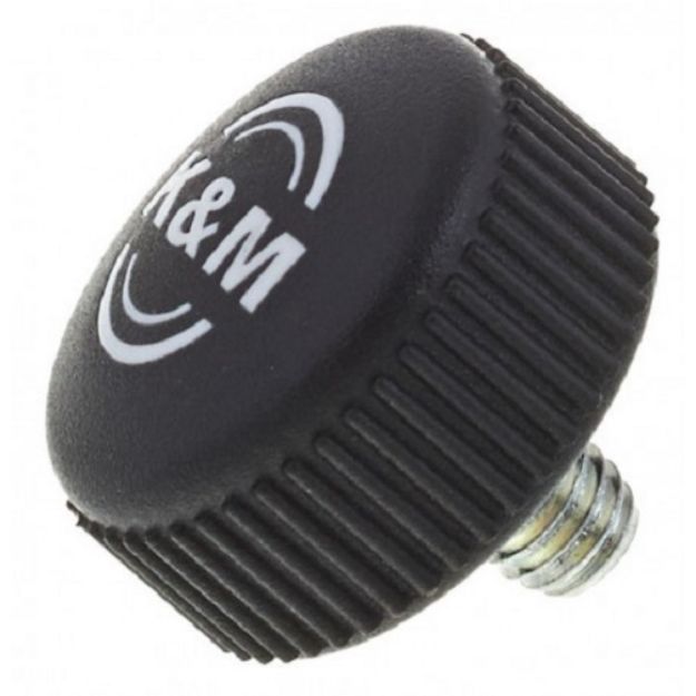 Picture of K&M Nylon Knob with Screw M6 x 8mm