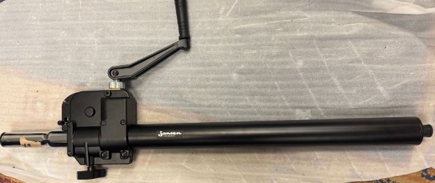 Picture of Jansen Speaker Support Pole Winch+Brake 740 > 1340mm BLACK