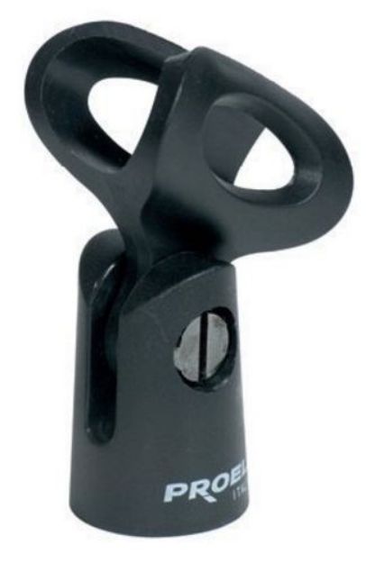 Picture of Proel Mic Clip Slip In Tapered Mic ABS SMALL