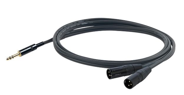 Picture of Challenge Split Lead 6.3mm TRS > 2 x mXLR 1.5m