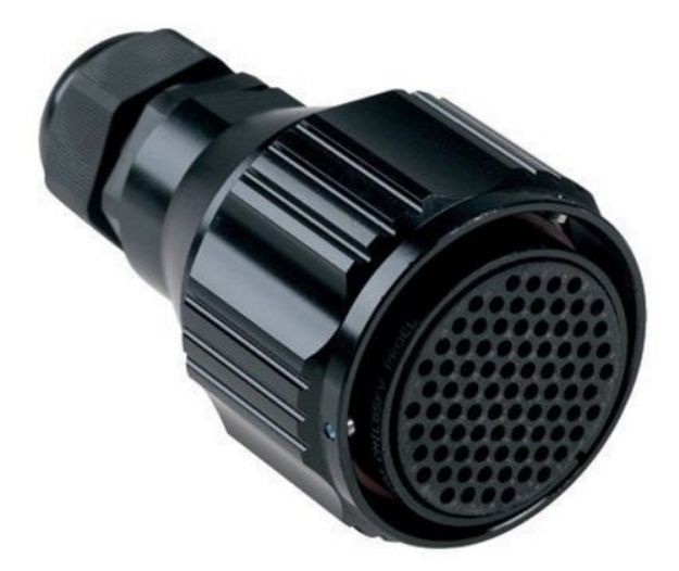 Picture of Milspec Connector 150 Pin Cable Plug FEMALE