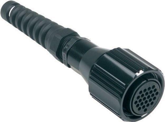 Picture of Milspec Connector 19 Pin Cable Plug FEMALE