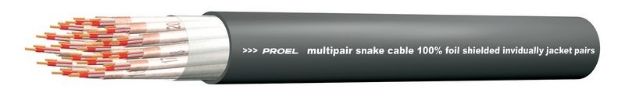Picture of Proel Bulk Signal Multicore Cable 48 Way 100% Foil+Film