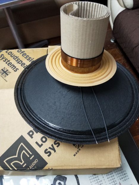 Picture of Martin Cone Driver RECONE Kit 15" 8 Ohm for AQ215 S15 AM3 H3