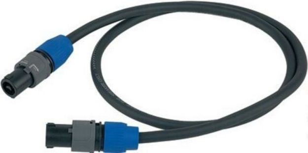 Picture of Proel Speaker Lead SPKON2>SPKON2 1m BLACK