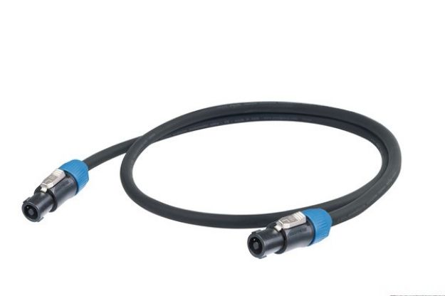 Picture of Proel Speaker Lead SPKON4 > SPKON4 15m 2 x 4mm  BK