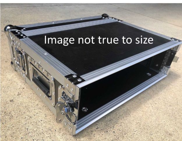 Picture of Jansen 19" Rack Case 8U 2 Lids 9mm Ply 42cm Depth