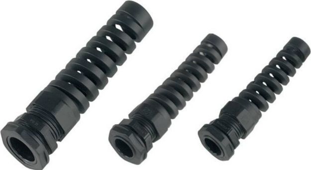 Picture of Cable Strain Relief Gland 9 > 16mm BLACK
