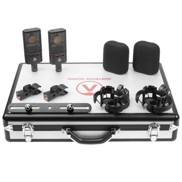 Picture of Austrian Audio DUAL SET OC818 Condenser Microphone BLACK