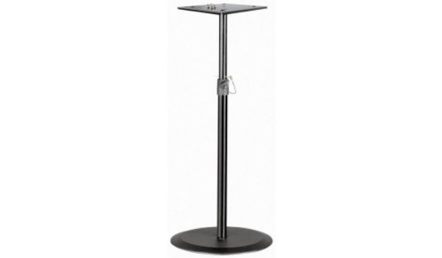 Picture of K&M Monitor Stand STEEL 35mmØ Tubing BLACK
