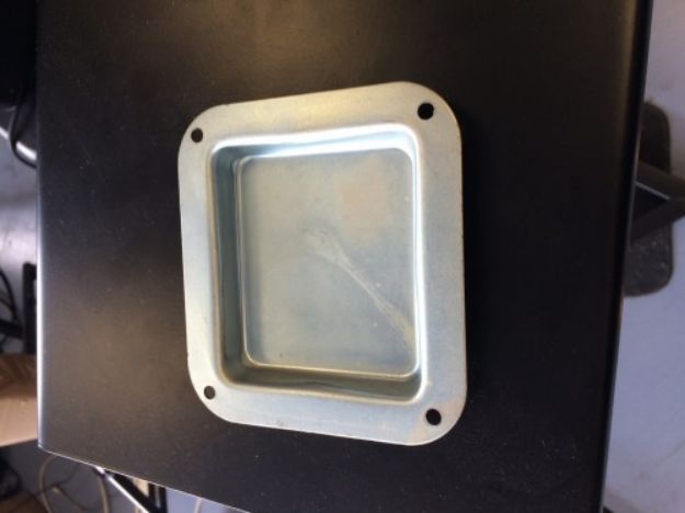 Picture of Flightcase Blank Recessed Dish SMALL