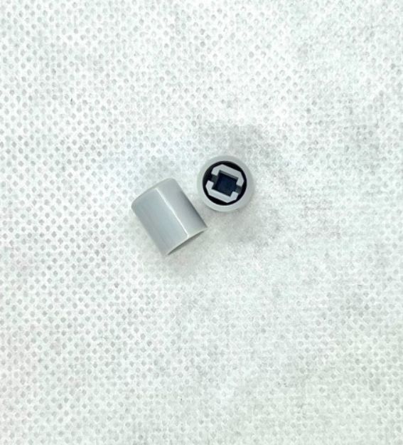 Picture of A&H Mixer Push Button Round LIGHT GREY