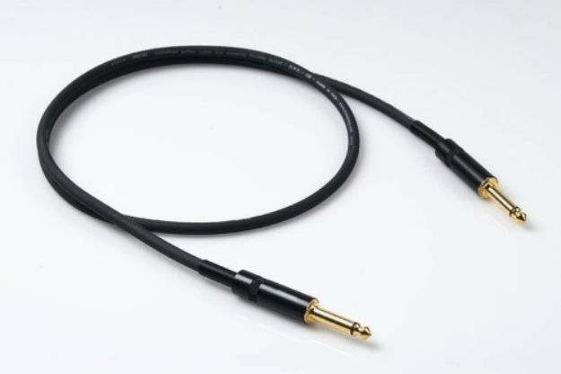 Picture of Proel Guitar Lead TS > TS 6m Spiral Shield BLACK