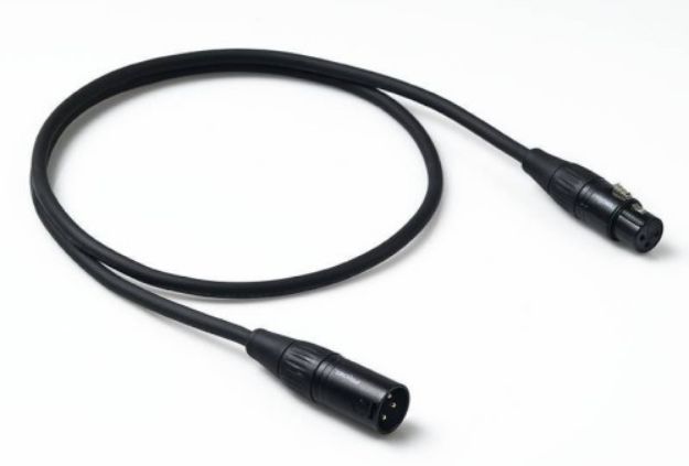 Picture of Proel Mic Lead FXLR > MXLR 10 Metre Spiral Shield BLACK