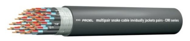 Picture of Proel Bulk Signal Multicore Cable 4 Way 100% Foil+PVC