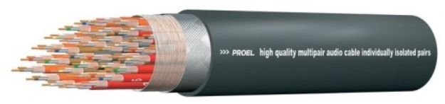 Picture of Proel Bulk Signal Multicore Cable 24 Way 97% Spiral+PVC