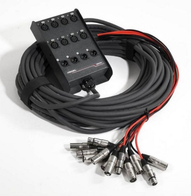 Picture of Signal Multi Box 8 In /4 Returns 10m PCB Wired