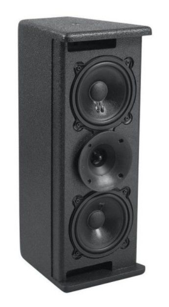 Picture of EDGE PA Speaker 2 Way 2 x 5¼"+Tweeter 100W 16 Ohm WHIT