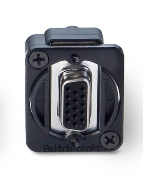 Picture of Switchcraft 15 Pin HD DSUB Panel Mount MALE-FEMALE