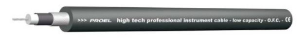 Picture of Proel Bulk Instrument Cable 90% Braid Shield BLACK