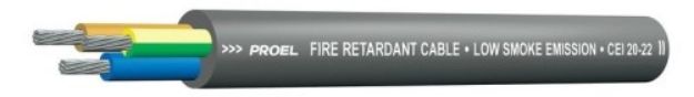 Picture of Proel Bulk Mains Cable 3 x 2.5mm² BLACK