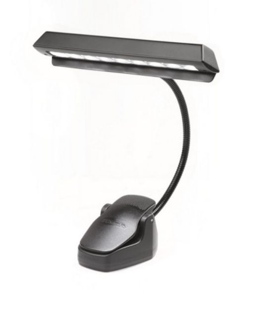 Picture of Proel Music Stand Light Double Gooseneck Clamp LED