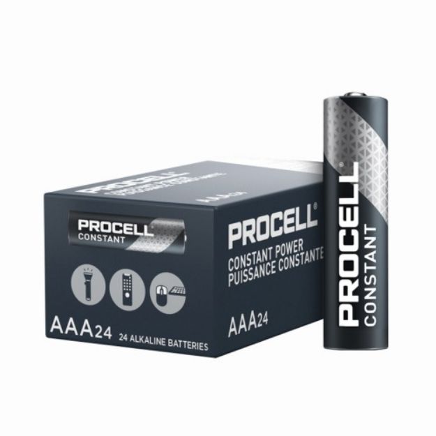 Picture of Procell CONSTANT Alkaline Battery 1.5V AAA Size 24 Pack