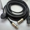 Picture of Proel 10A Mains Lead-IEC+Male XLR > NZ TAPON+Female XLR  10m