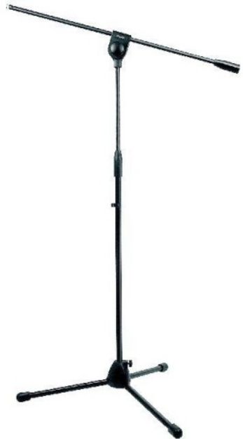 Picture of Proel  Floor Mic Stand  Tall+Boom  BLACK