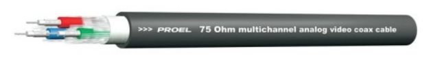 Picture of Proel Bulk Video Cable 5 Way Coaxial RGB 75 Ohm