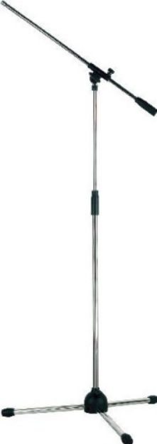 Picture of Proel Floor Mic Stand Tall+Boom CHROME