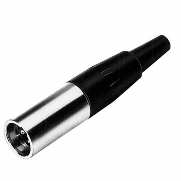 Picture of Mini XLR Connector 3 Pin Cord Plug MALE
