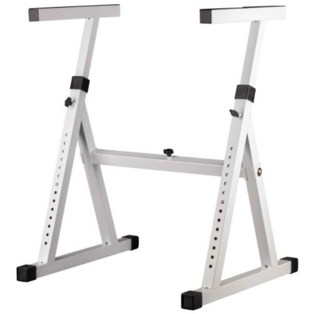 Picture of Proel “Z” style mixer / keyboard stand  WHITE