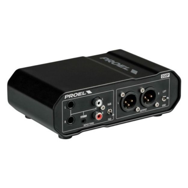 Picture of Proel Passive 2 channel DI Box - 20 dB Attenuation PAD
