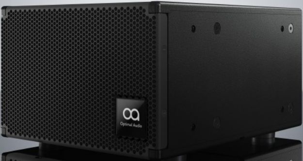 Picture of Optimal Audio Low profile sub bass loudspeaker BLACK