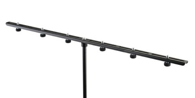 Picture of K&M Mic Stand Accessory T Bar for 6 Mics Adjustable