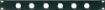 Picture of Jansen 19" Rack Panel 1U Punched SIX x XLR BLACK