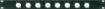 Picture of Jansen 19" Rack Panel 1U Punched EIGHT x XLR BLACK