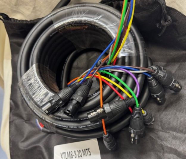 Picture of Jansen Signal Loom 8 x FXLR > 8 x MXLR 20m